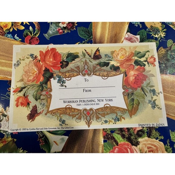 Cynthia Hart & John Grossman Victoriana Calendar 1993 12"×12" 90s Wall Decor - Picture 11 of 12